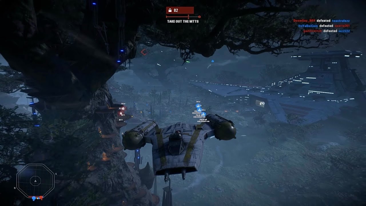 Star Wars Battlefront 2: Galactic Assault Gameplay | Kashyyyk - YouTube