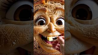 Bread Eating Butter 🍞🧈#asmr #mukbang #food #eating #viral