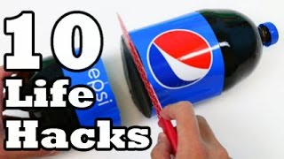 10 LifeHacks & Ideas With Plastic Bottles