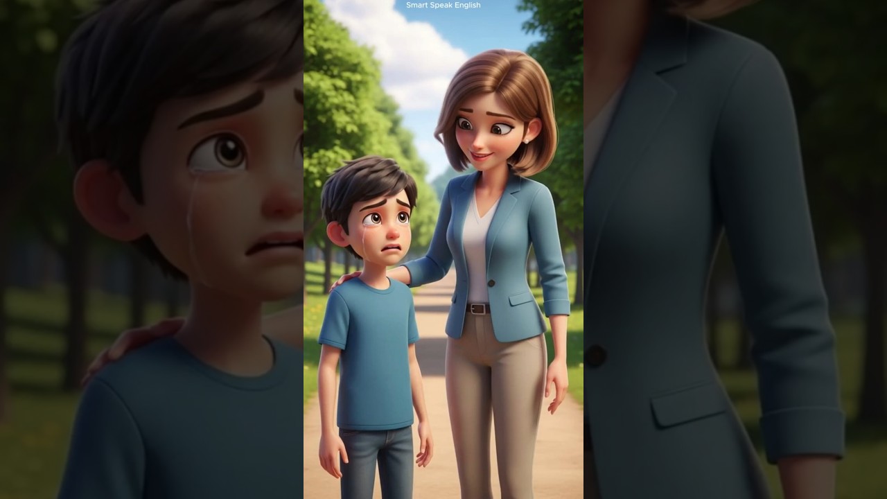 Shy Boy Learns English in 60 Seconds 😭➡️😊 | English Speaking Shorts