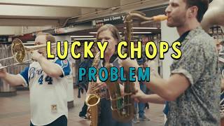 Lucky Chops plays Problem and Coco at Herald Square Subway