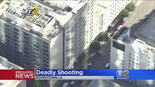1 Dead, 1 Wounded In Shooting Inside Luxury Apartment Building Downtown