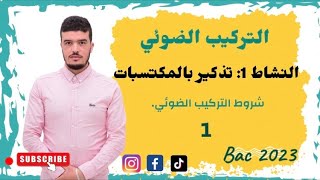 التركيب الضوئي 2021 (النشاط 1) تذكير بالمكتسبات ( الجزء 1).