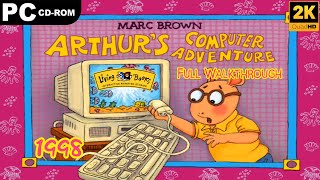 Living Books: Arthur's Computer Adventure (1998) Full Walkthrough - 2K60fps