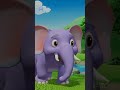 Ek Mota Hathi Khelne Gaya, एक मोटा हाथी खेलने गया #shorts #babysongs #preschool #poems #kidsfun