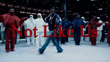 NOT LIKE US - KENDRICK LAMAR (live Super Bowl) - LYRICS