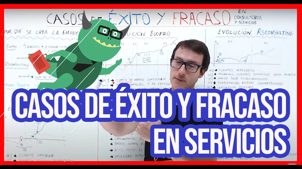 Casos De Éxito Y Fracaso Por Etapa De Las Empresas Ejemplos Con Empresas De Servicios Youtube