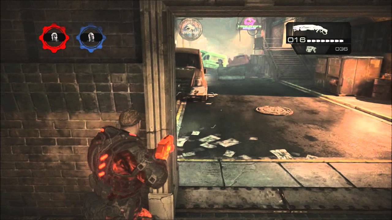Gears of War Judgment - 1v1 Gnasher Battle