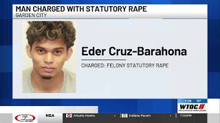 Teen in custody after Garden City statutory rape arrest