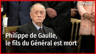 Philippe de Gaulle, le fils du Général est mort