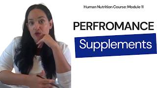 Ergogenic Aids: Supplements and Athletic Performance