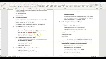 IPv6 Skill 3 Compressing IPv6 addresses
