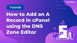 How to add A Record in cPanel using DNS Zone Editor (Paper Lantern)