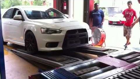 EVO X GSR - Dyno Dynamics, Stock Turbo