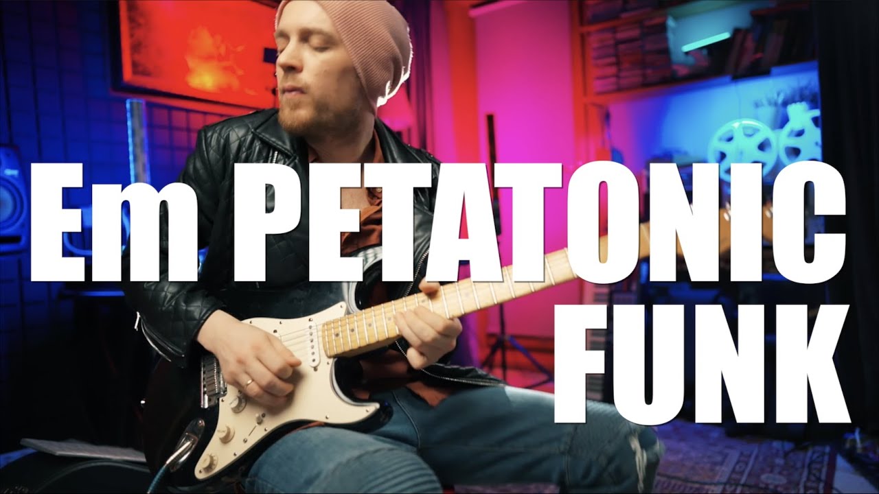 Пентатоника Em pentatonic Funk