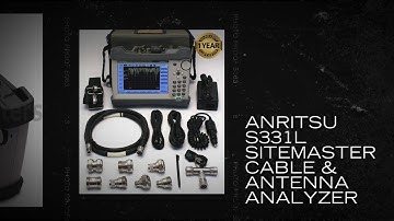 Anritsu S331L SiteMaster Cable & Antenna Analyzer (No Opt)
