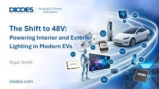 How is the automotive industry's shift to 48V architectures changing vehicle lighting design