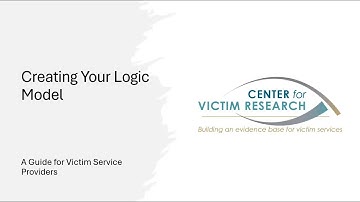 Creating Your Logic Model