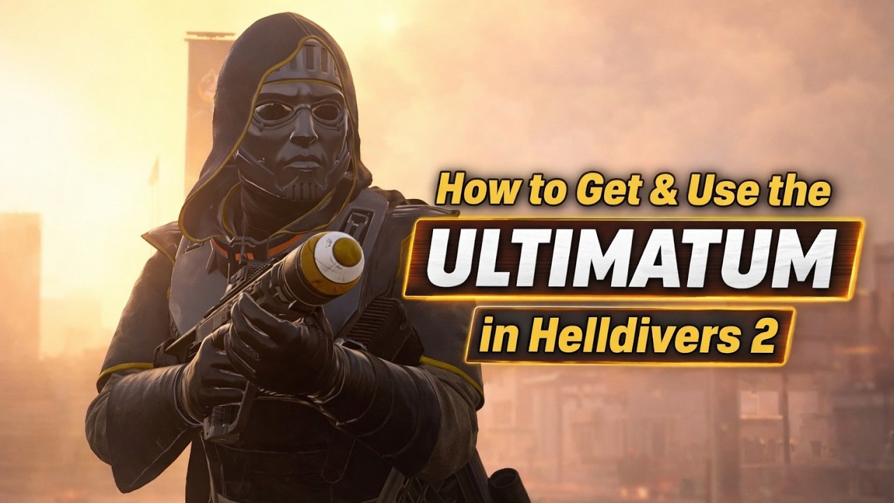 How to Unlock & Use the Ultimatum in Helldivers 2 - YouTube