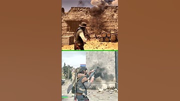 EXPLOSION EFFECTS COMPARISON (RDR2 VS DAYS GONE) PART 4