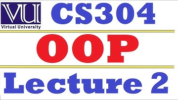 CS604 Object Oriented Programming (OOP) 2 VU short lecture