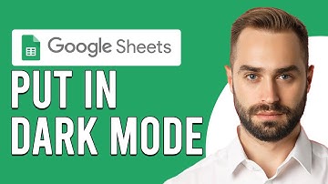 How To Put Google Sheets In Dark Mode (How To Use/Turn On Dark Mode In Google Sheets)