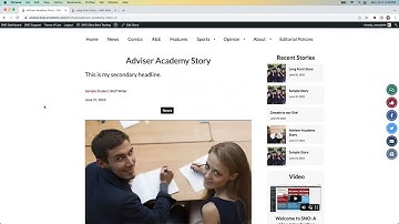 Custom Headers and Footers