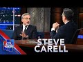 Carell + Colbert: What If We Just Show Up At “The Daily Show” To Surprise Jon Stewart?