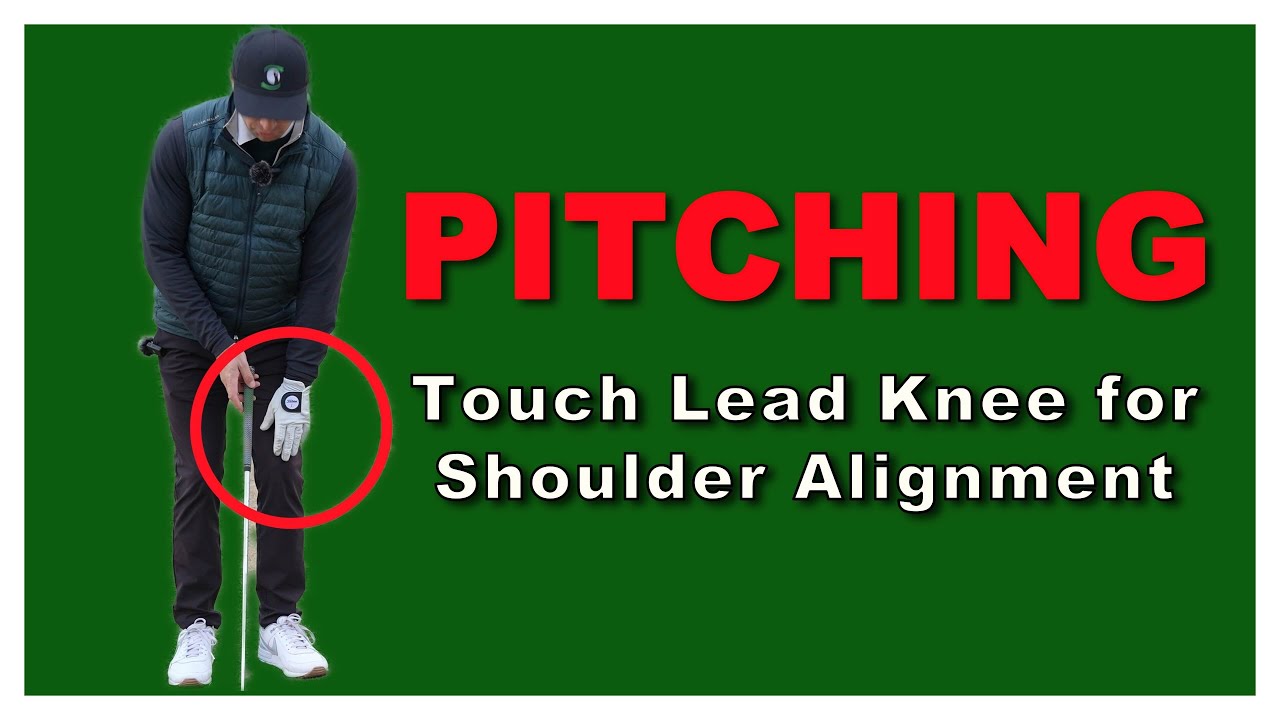 Pitching - Touch Lead Knee for Shoulder Alignment