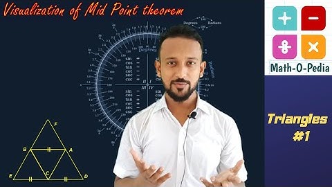 Visualization of "The Mid Point Theorem"