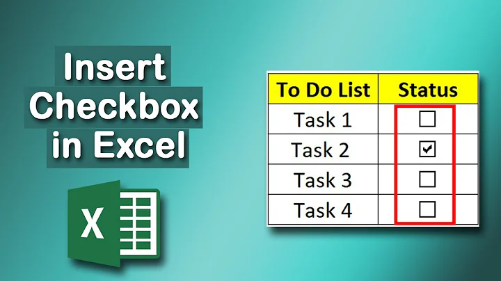 How to Insert a Checkbox in Excel 2025