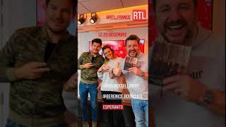 Vincent Niclo : ITW sur RTL  émission -Tout à Gagner - promo album ESPERANTO - 23/12/2020 -