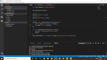 MiddleWare Function NodeJs in (Urdu/Hindi)