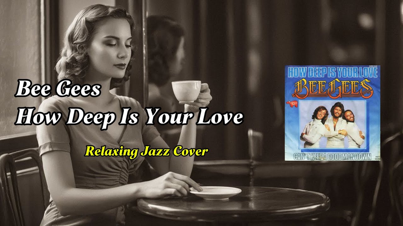 [Pop Jazz] Bee Gees - How Deep Is Your Love (Relaxing Jazz Cover) | Smooth & Soulful Piano