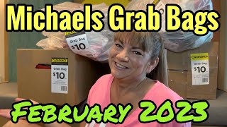 MICHAELS Grab Bags / Boxes February 2023  Was $5 NOW $10 Was It Worth It?? Christmas / Valentines