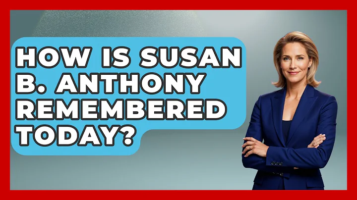How Is Susan B. Anthony Remembered Today? - Your Civil Rights Guide