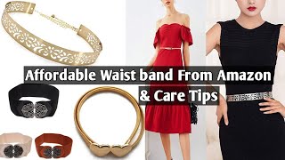 Affordable Waistband || waistband for saree ||Amazon Belts haul | women belts under 300 | Priyanka