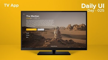 Daily UI - Day 025 - TV App