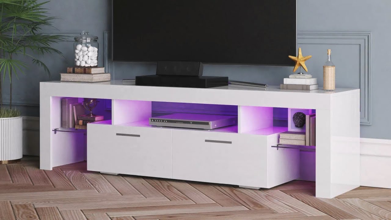 White TV Assembly Tutorial YouTube