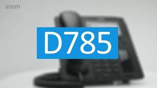 Snom D785 - Next Generation VoIP (English)