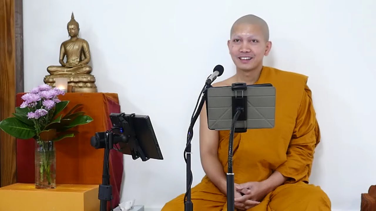 LIVE Dhamma talk - Stillness and Insight, Two Wings of Meditation | Ajahn Khunpon | 07 SEPT 2025