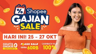 HARI INI! Shopee Gajian Sale | Gratis Ongkir Rp0 Sepuasnya!
