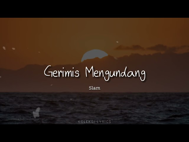 Gerimis Mengundang -  Slam | Cover by Adlani Rambe ( Cover+Lyrics ) class=