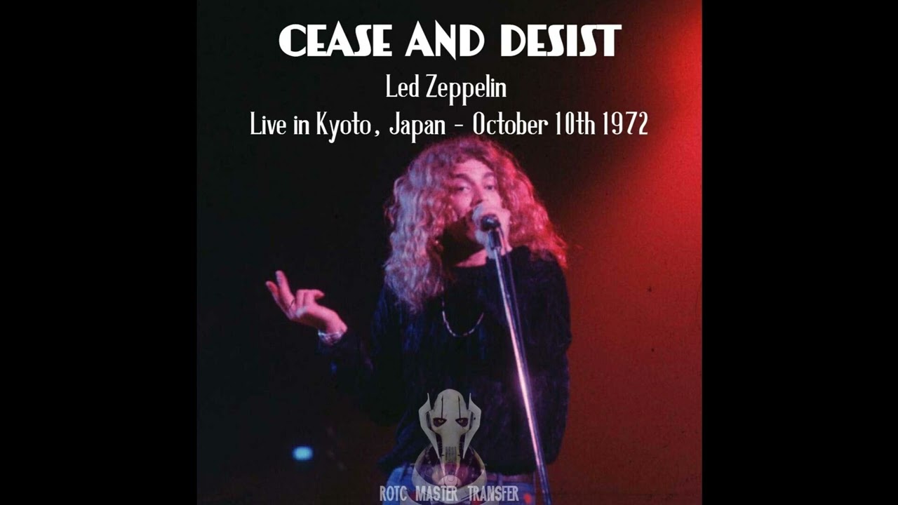 Led Zeppelin - Live in Kyoto, Japan - 10th October 1972 - NEW