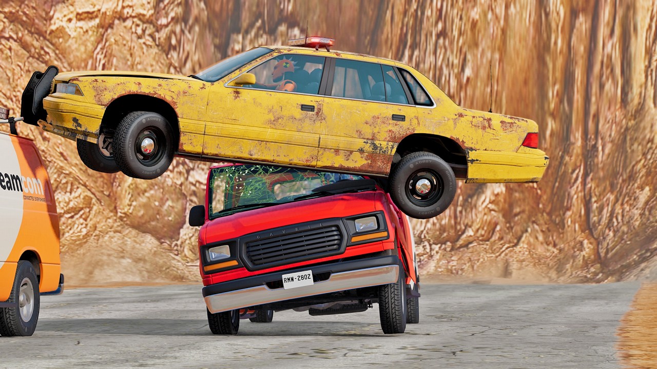 Cars VS Angry Driver #33 - BeamNG Drive | xxbdmnxx