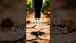 How AI Defines Precision Irrigation- AI algorithms analyze real-time data from soil sensors. #drone