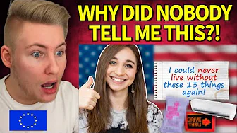 I can't believe that American Things are soo much better!