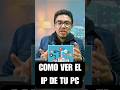 Cómo ver tu IP en Windows ¡Fácil y Rápido! 💻🔍 #IPWindows #Computadora #Redes #Tecnología #windows