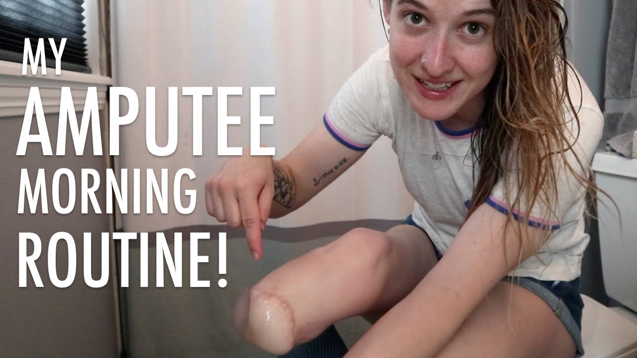 Утренняя рутина для людей с ампутацией! ☀️Как я встаю и...