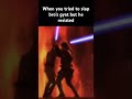 When you tried to slap bro’s gyat but he resisted #memefunny #shorts #starwars